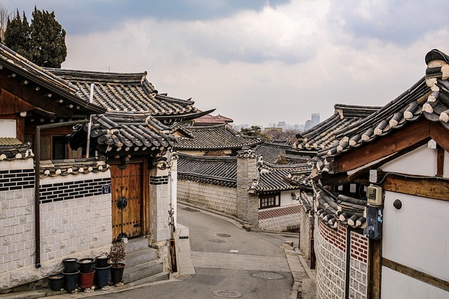 Village Hanok de Bukchon pour bien calculer son budget en Corée du sud