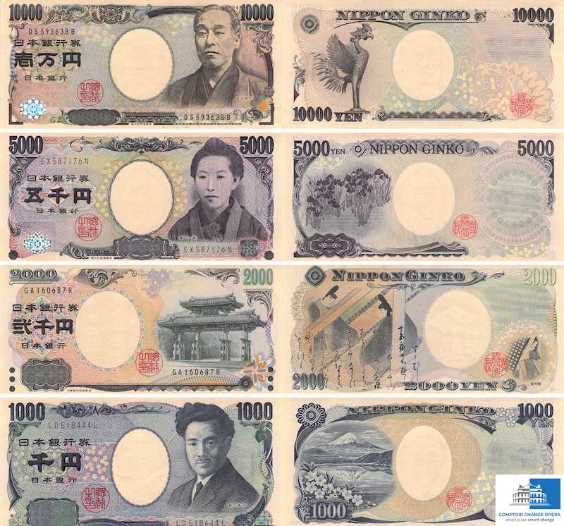 Acheter des yens avant de partir au Japon