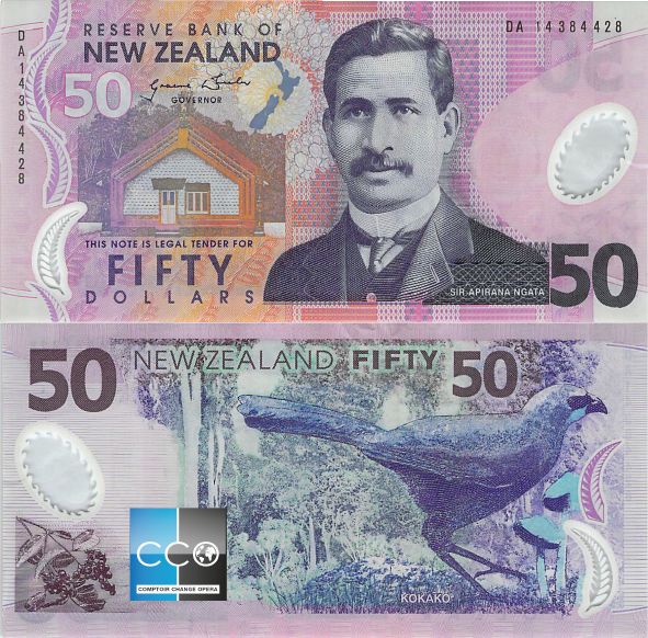 50 dollar néozélandais