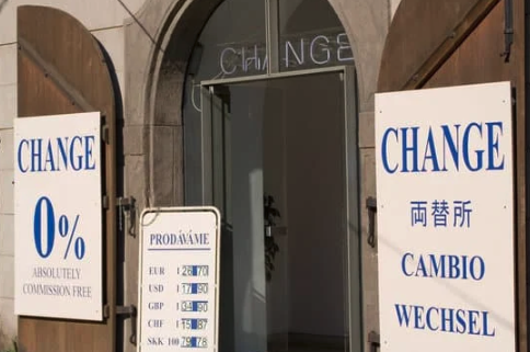 bureau de change pour changer vos couronne tchèque