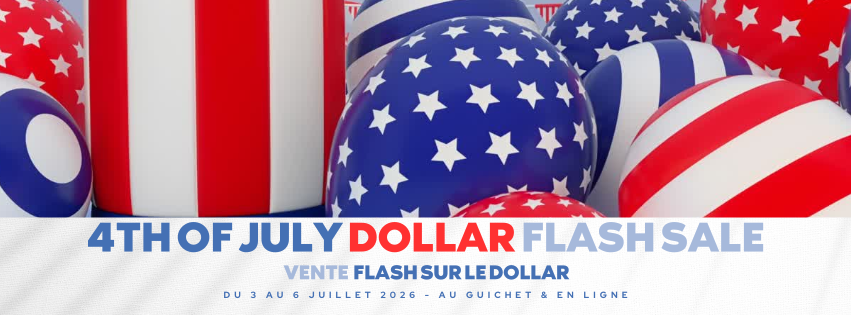 CCO vous propose cette vente flash très spéciale : durant 3 jours, nous vendrons le dollar au cours interbancaire.