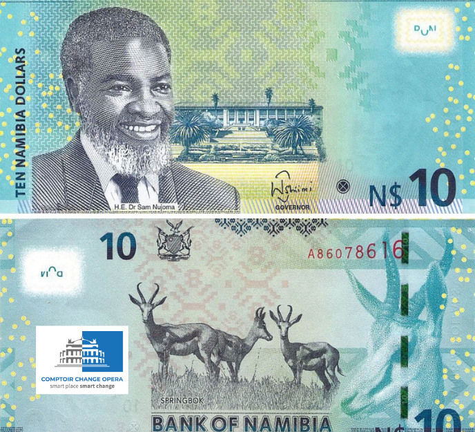 10 DOLLAR NAMIBIEN