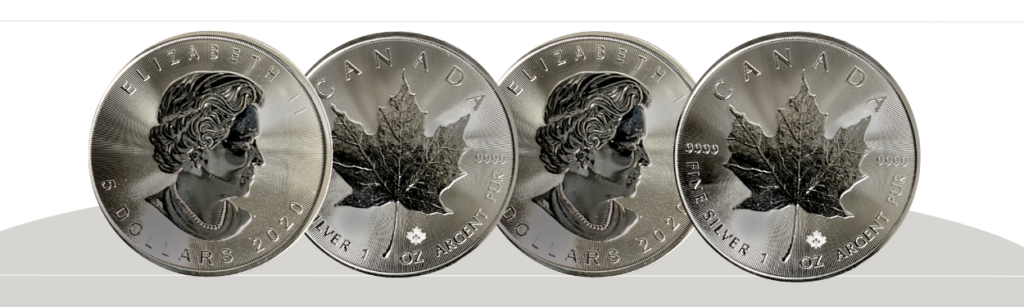 Acheter une once Maple Leaf en argent